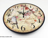 Vintage Clock Songbirds My Wall Clock